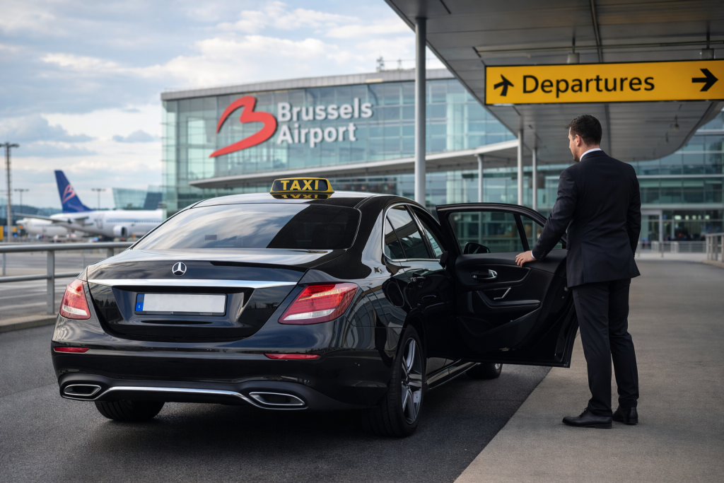 Taxi professionnel vers l’aéroport de Bruxelles